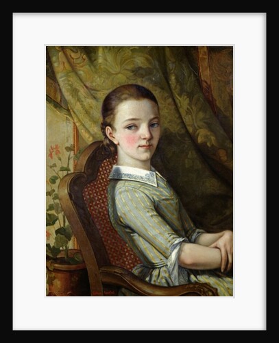 Juliette Courbet 1844 by Gustave Courbet