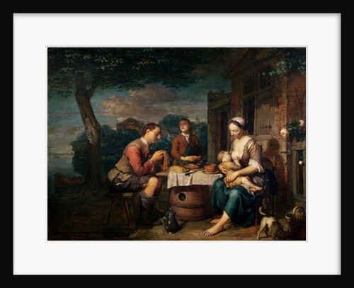 Saying Grace by Karel de Moor