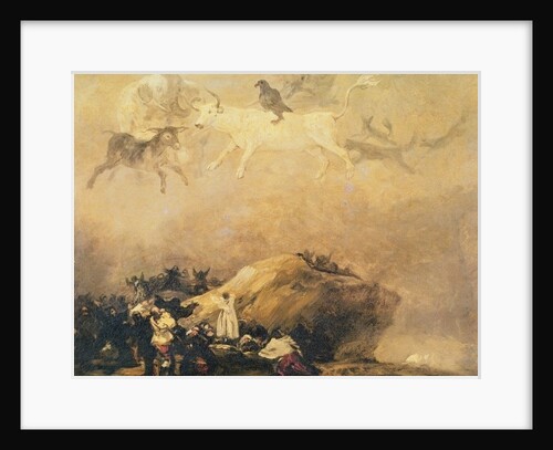Capriccio Scene: Animals in the Sky by Francisco Jose de Goya y Lucientes