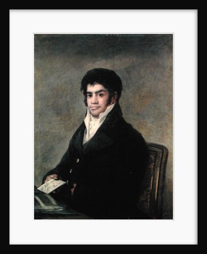Portrait of Don Francisco del Mazo, c.1815 by Francisco Jose de Goya y Lucientes