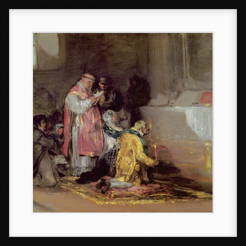 The Ill-Matched Marriage, c.1819 by Francisco Jose de