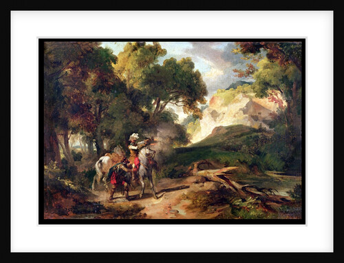 Henri IV and Captain Michau by Achille Etna Michallon