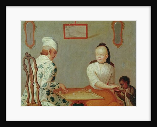 A Spanish Man and his Wife by Mexican School