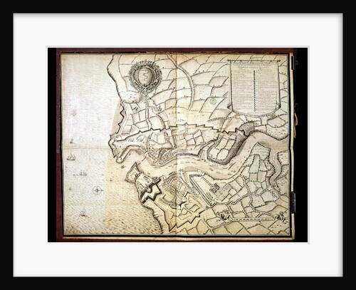 Plan of the Port and Arsenal of Brest, 1676 by French School