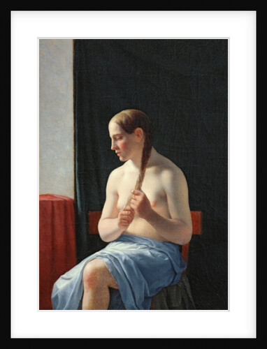 The Model, 1839 by Christoffer-Wilhelm Eckersberg