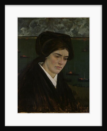 Young Woman at Ile de Sein, 1909 by Charles Cottet