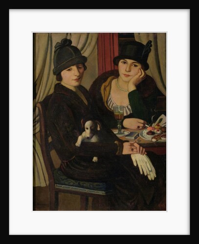 Women in a Cafe, c.1924 by Pietro Marussig