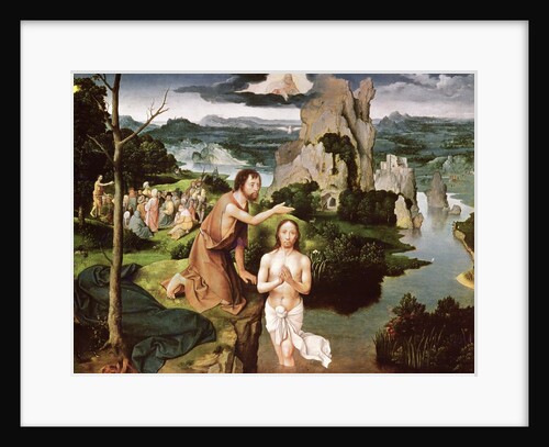 The Baptism of Christ, c.1515 by Joachim Patinir