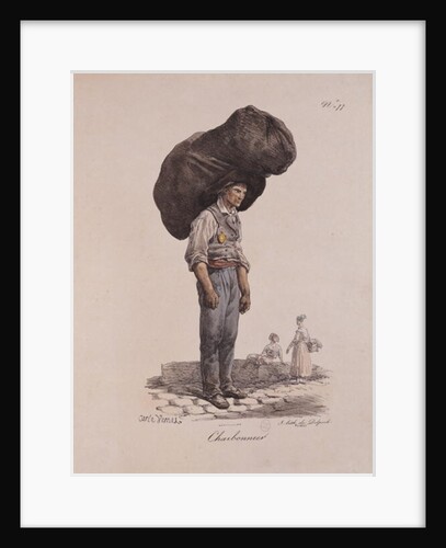 The Collier, number 11 from 'The Cries of Paris' series by Antoine Charles Horace Vernet