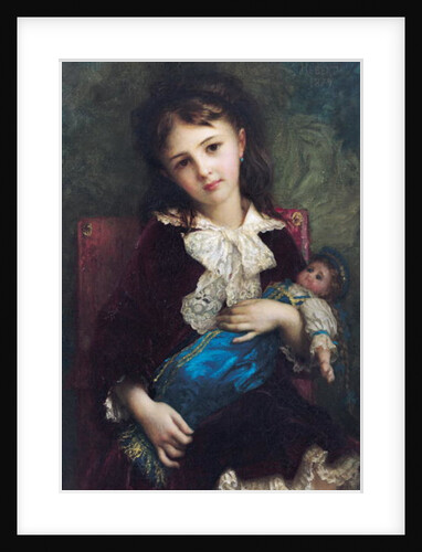 Portrait of Catherine du Bouchage, 1879 by Antoine Auguste Ernest Herbert or Hebert
