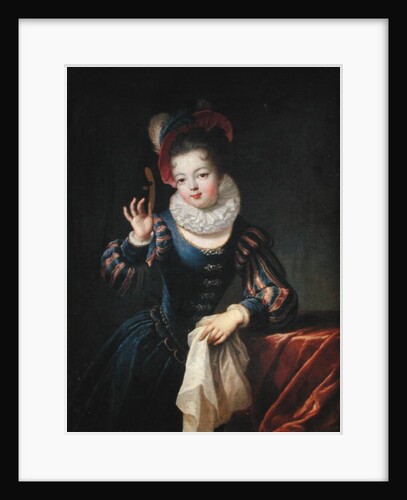 Young Girl with a Mask by Jean Raoux