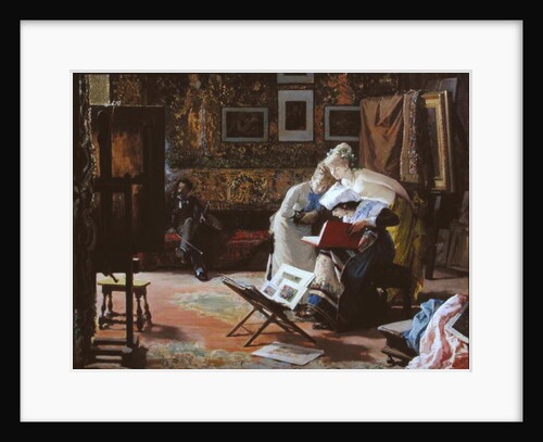 The Artist's Studio by Lorenzo Valles