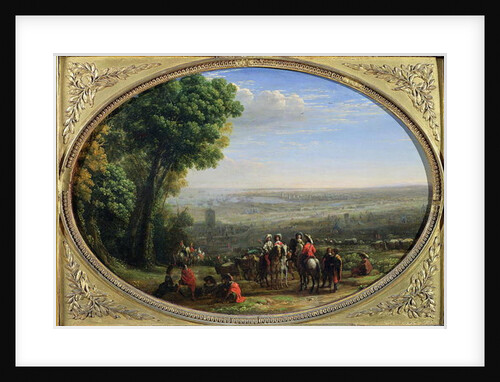 The Siege of La Rochelle by Louis XIII October 1628, c.1631 by Claude Lorrain