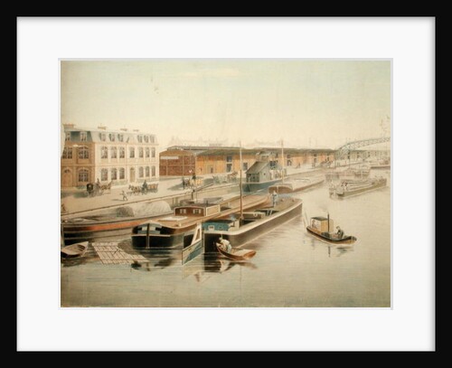 The Canal Saint-Martin by Jozefowicz