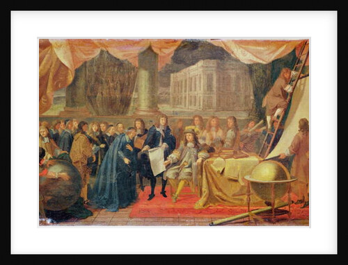 Study for The Establishment of the Academie des Sciences in 1666 and the Foundation of the Observatory in 1667 by Charles Le Brun