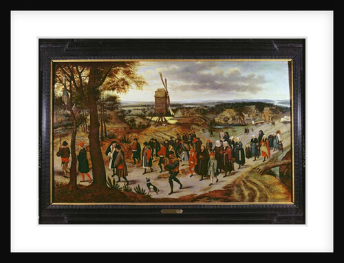 The Wedding Procession by Pieter the Younger Brueghel