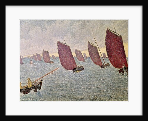 Breeze, Concarneau, 1891 by Paul Signac