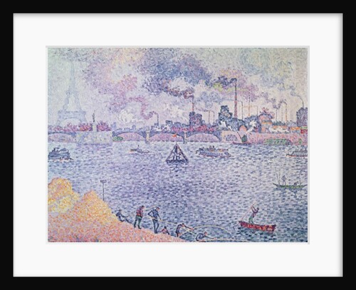 The Seine, Grenelle, 1899 by Paul Signac