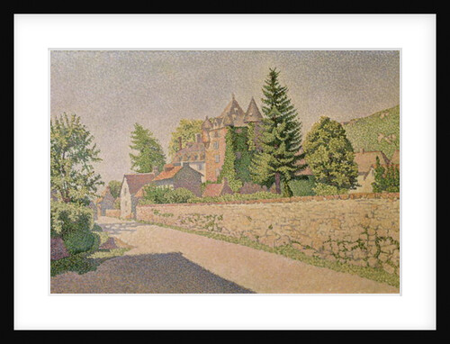 Chateau de Comblat, c.1887 by Paul Signac