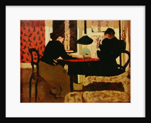 Women by Lamplight, 1892 by Edouard Vuillard