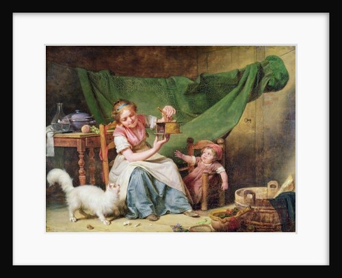 The Woman and the Mouse, c.1798 by Martin Drolling