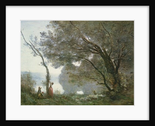 Souvenir of Mortefontaine, 1864 by Jean Baptiste Camille Corot