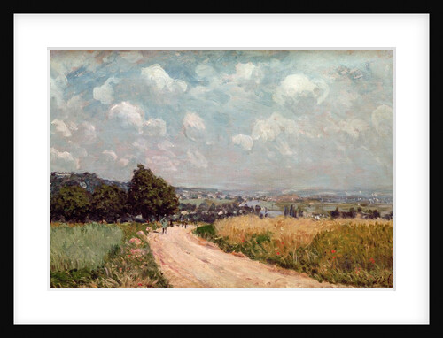 Turning Road or, View of the Seine, 1875 by Alfred Sisley