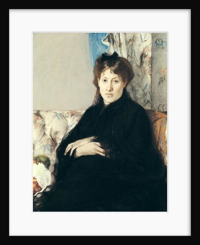 Portrait of Madame Edma Pontillon 1871 by Berthe Morisot