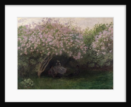 Lilacs, Grey Weather, 1872 by Claude Monet