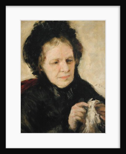 Madame Theodore Charpentier c.1869 by Pierre Auguste Renoir