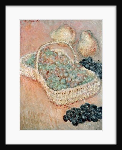 The Basket of Grapes, 1884 by Claude Monet