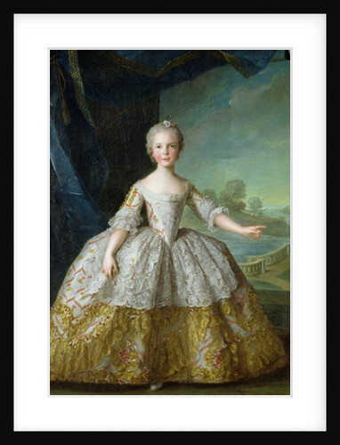 Infanta Isabelle de Bourbon-Parma 1749 by Jean-Marc Nattier