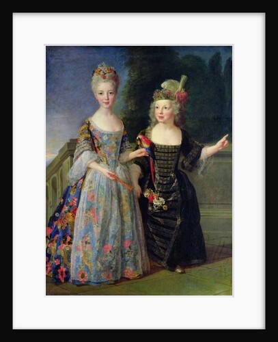 Catherine-Eleonore de Bethisy and her Brother, Eugene-Eleanore by Alexis Simon Belle