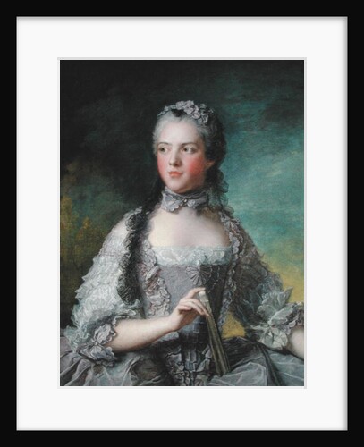 Portrait of Adelaide de France with a Fan, 1749 by Jean-Marc Nattier