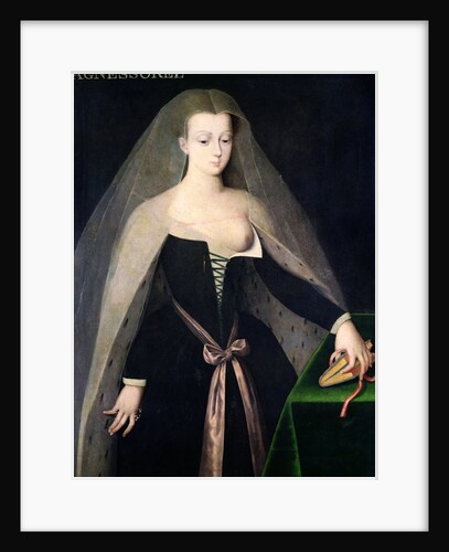 Agnes Sorel by French School