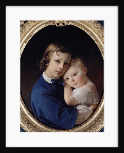 Paul and Rene Dubufe, c.1852 by Claude-Marie Dubufe