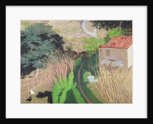 House and Reeds, c.1921-24 by Felix Edouard Vallotton