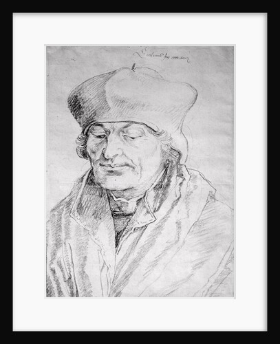 Portrait of Desiderius Erasmus 1520 by Albrecht Dürer or Duerer
