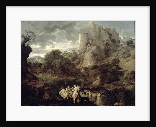 Landscape with Hercules and Cacus, c.1656 by Nicolas Poussin