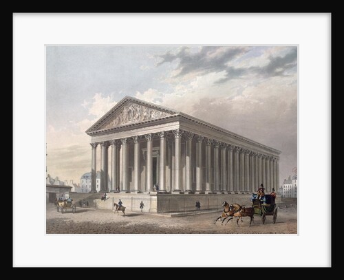Exterior view of the Madeleine, Paris by Philippe Benoist