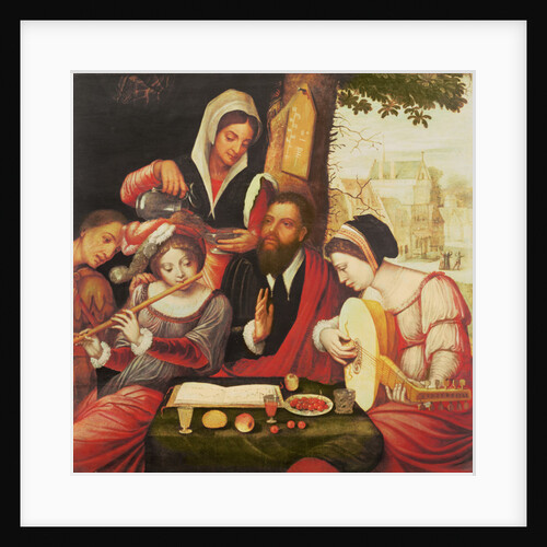 Musicians by Jan (c.1472-c.1533) (attr. to) Gossaert