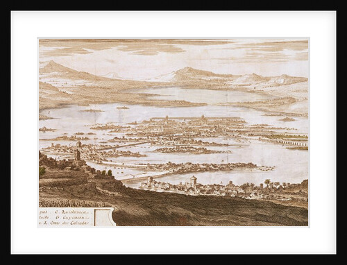 The Town of Mexico by Pierre Antoine Marchais