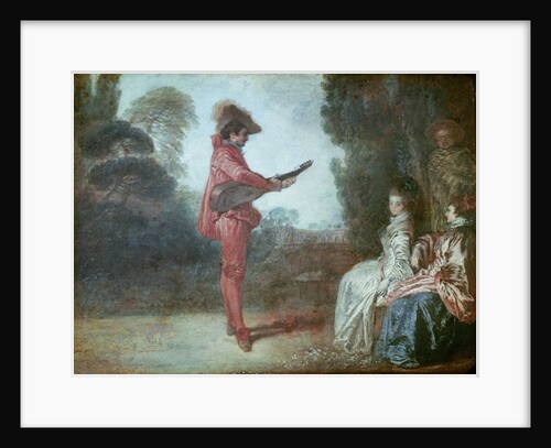 The Enchanter, c.1712 by Jean Antoine Watteau