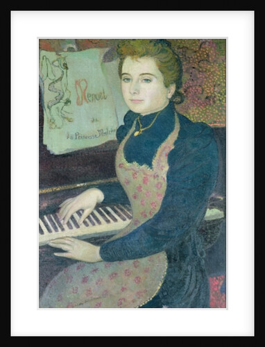 Marthe at the Piano or, Minuet of Princess Maleine, 1891 by Maurice Denis
