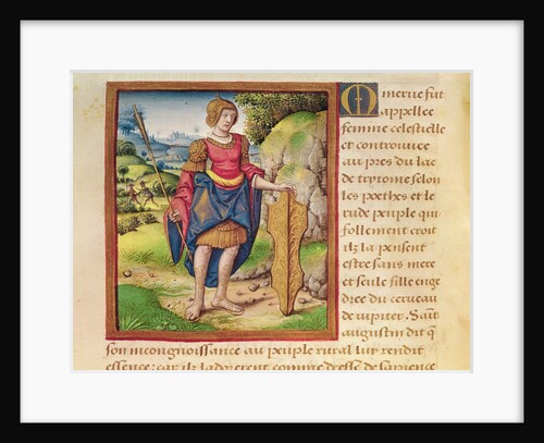 Ms 17 Minerva by French School