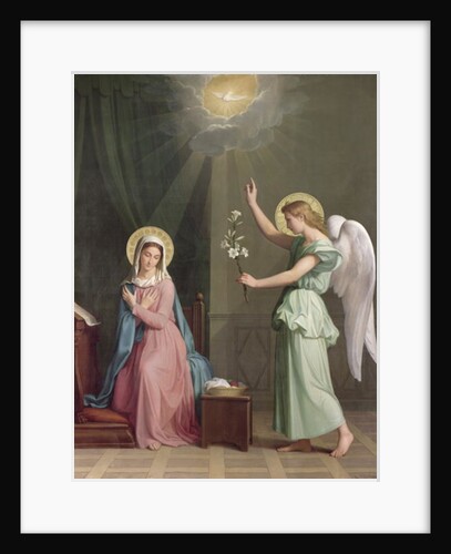 The Annunciation, 1859 by Auguste Pichon