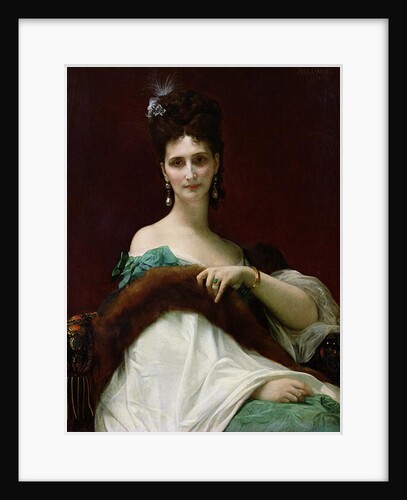 The Countess of Keller, 1873 by Alexandre Cabanel