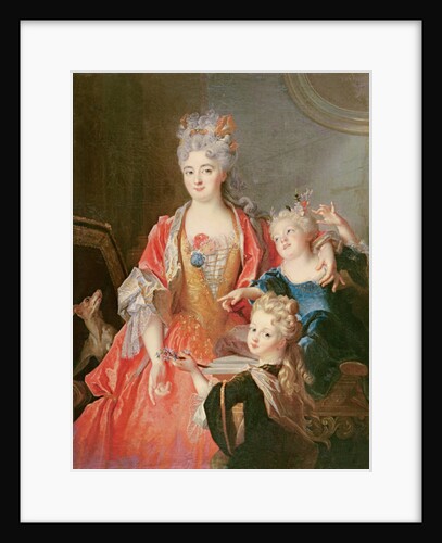 A Woman with Two Children by Nicolas de Largilliere