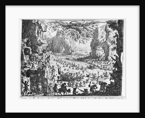 The Temptation of St. Anthony by Jacques Callot