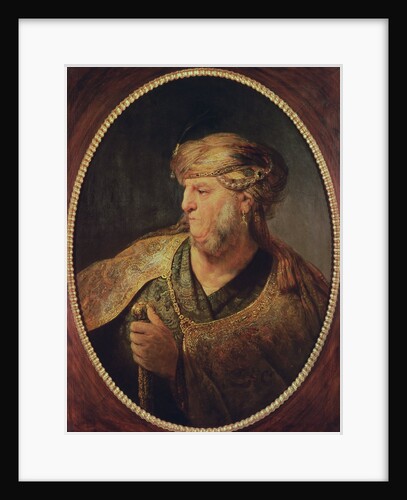 Portrait of a Man in Oriental Costume, 1633 by Rembrandt Harmensz. van Rijn
